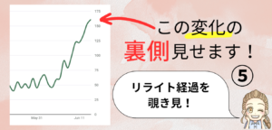 わずか5日で検索からブログへのアクセスを倍増させた話⑤リライト経過を覗き見！